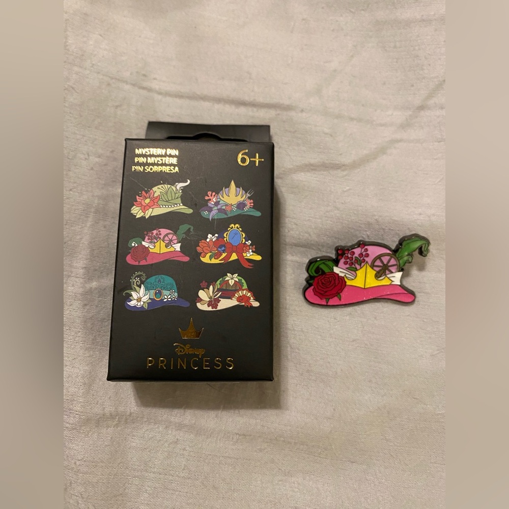 Disney Loungefly- Disney Princess mystery pin hats Sleeping Beauty